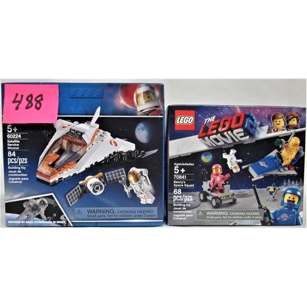 2 New Lego sealed 60224 satellite service mission 70841 Benny's space squad