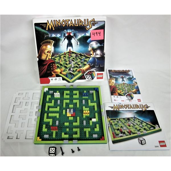 2010 Lego 3841 Minotaurus game 100% comes with box and instructions