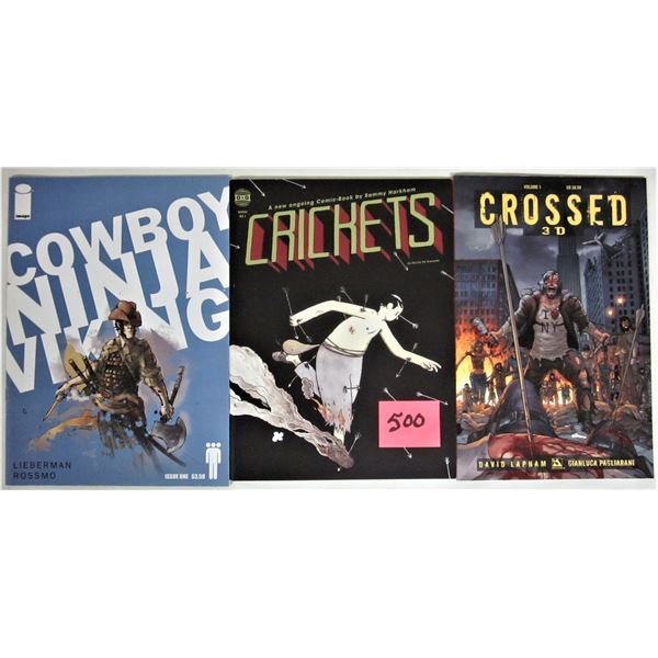 3X #1 Adult graphic novels - Cowboy Ninja Viking, Crickets, Crossed