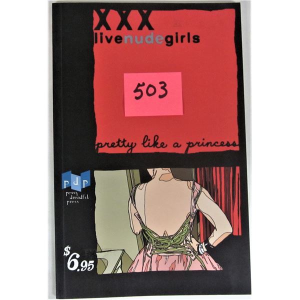 2002 1st print adult graphic novel XXX live nude girls