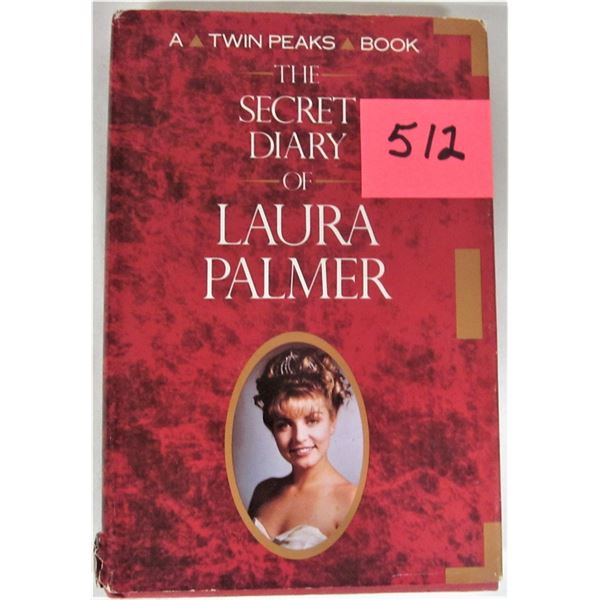 1990 hardcover with dust jacket Twin Peaks secret diary of Laura Palmer book