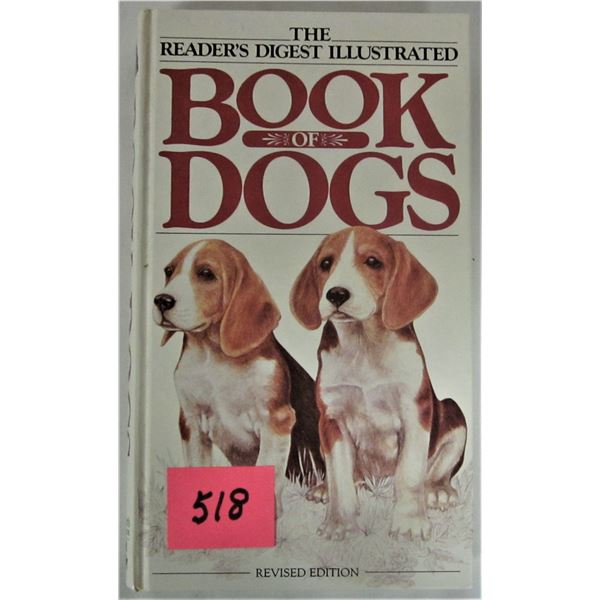 1989 Readers Digest hardcover illustrated book of dogs