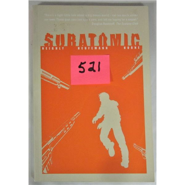 2003 1st print softcover adult graphic novel Subatomic