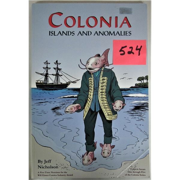2002 softcover comic trade paperback Colonia islands & anomalies