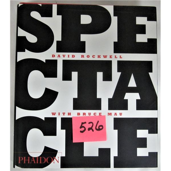 1995 Phaidon hardcover novel dust jacket "Spectacle" 255 page visual pictorial world events book