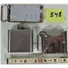 Image 2 : 2 belt buckles - LED display & removable mini stainless flask