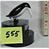 Image 1 : Plastic black & white bird toothpick dispenser