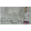 Image 3 : 6 piece Disneyland miniature porcelain doll serving set with acrylic storage box