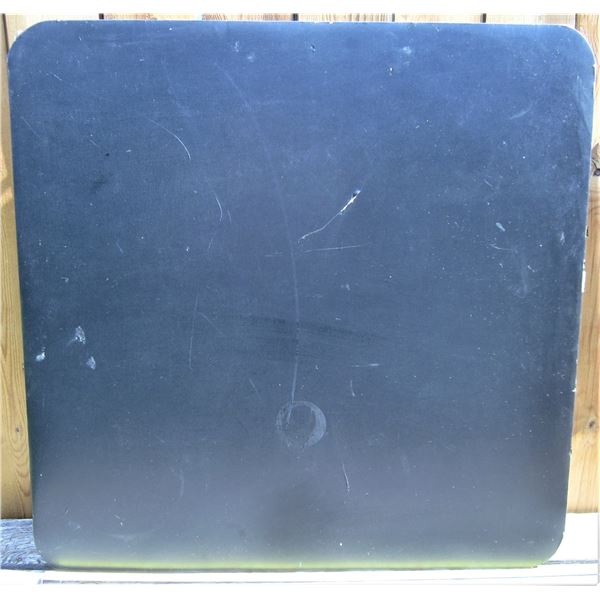 33" X 33" padded top folding legs card table