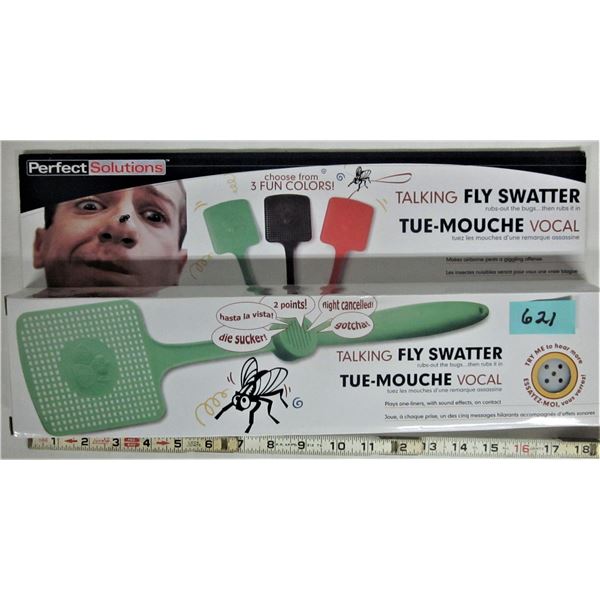 New boxed talking fly swatter