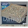 Image 1 : New boxed solid wood labyrinth solitary balance skill game