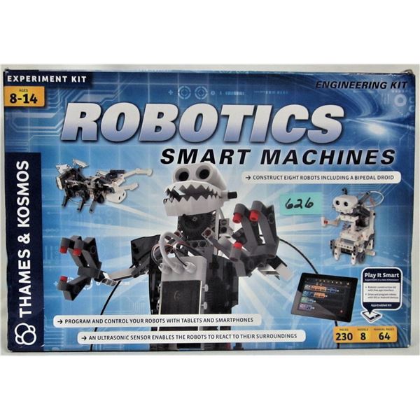 2015 Thomas & Kosmos educational 230 piece Robotics smart machines kit with instruction manual