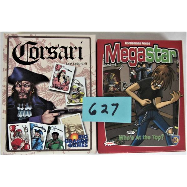 2 Card collecting games with instructions