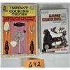 Image 1 : 2 vintage mini cookbooks 1967 Esso "Instant cooking tricks" Winchesters game cooking pocket guide