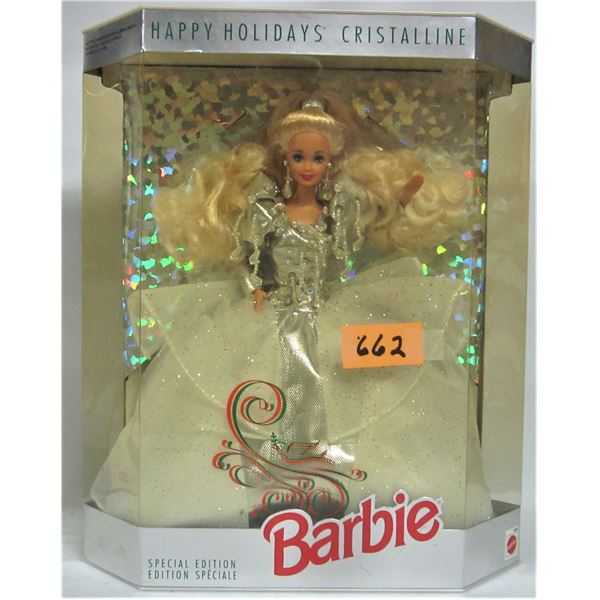 New boxed unopened 1992 special edition Happy Holidays Barbie