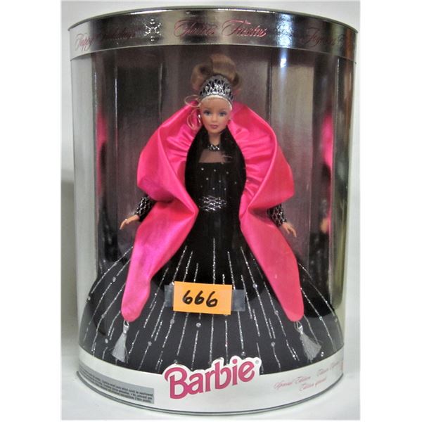 New boxed unopened 1998 special edition Happy Holidays Barbie