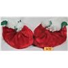 Image 2 : Pair of plush Christmas slippers