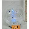 Image 2 : 6" Xmas ball battery operated changing colors
