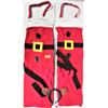 Image 1 : Pair (2) Santa cooking aprons & plush reindeer antler head band