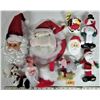 Image 1 : Lot Christmas decorations plush 3 battery operated