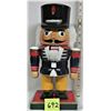 Image 1 : Wooden 15" festive nutcracker Christmas decorations