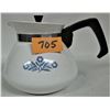 Image 1 : Vintage Corningware blue cornflower 6 cup teapot