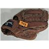 Spalding 605 leather left hand ball glove
