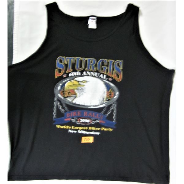 New Vintage 2000 Sturgis 60th annual bike rally 3X tank top