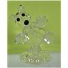 Image 3 : 2 miniature crystal 3/4" mouse on cheese and 1" dancing bear
