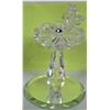 Image 2 : Miniature Swarovski 2.25" bird bath with bird mirror base