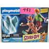 Image 1 : New sealed box 2020 Playmobil 70287 Scooby Doo glow in the dark ghost 22 piece