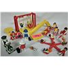 Image 2 : Vintage Playmobil 'klicky' 17 mini figures, playground and accessories