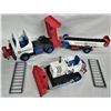 Image 3 : Vintage Playmobil construction vehicles & accessories