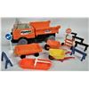 Image 6 : Vintage Playmobil construction vehicles & accessories