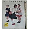 Image 1 : 12" X 10" glass framed Norman Rockwell print