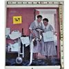 Image 1 : 12" X 10" glass framed Norman Rockwell print