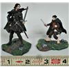 Image 4 : Lot of 10 miniature 2003 Lord of the Rings battle scale action figures
