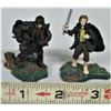 Image 5 : Lot of 10 miniature 2003 Lord of the Rings battle scale action figures