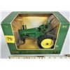 Image 2 : New 2003 die cast metal John Deere 1:16 Model A tractor and man Ertl