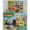 Image 1 : 2 new sealed Logo Duplo 5643 little piggy & 10930 Bulldozer