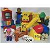 Image 2 : Mixed lot vintage Lego Duplo various bricks, pieces and people