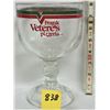 Image 1 : Vintage 8" Frank Vetere's Pizzeria souvenier goblet - glass