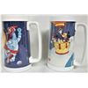 Image 3 : Pair of vintage plastic Thermo-Serv 6.5" souvenier mugs