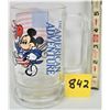 Image 1 : Vintage 5.5" glass mug Disney world showcase Epcot center The American Adventure