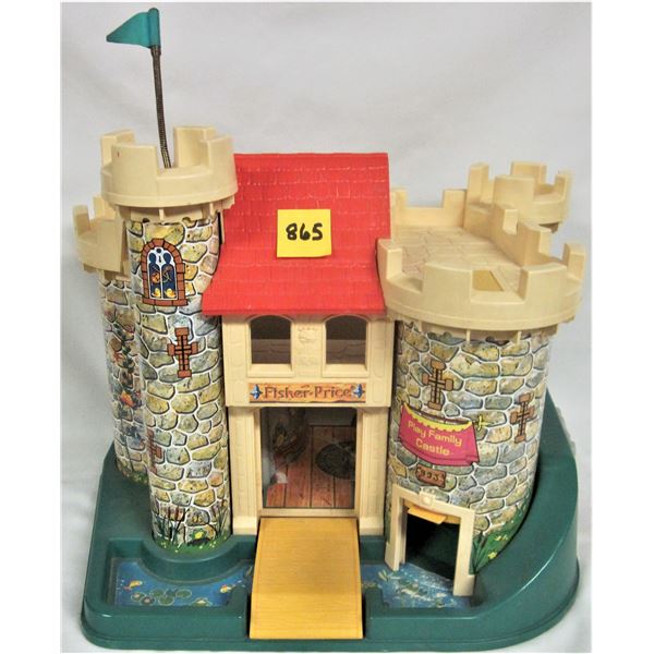 1970's Vintage Fisher Price #993 Little People Castle - no accessories