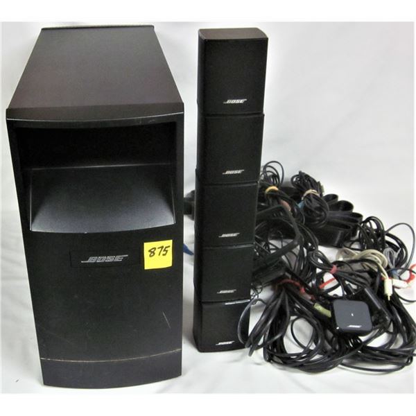 BOSE acoustics subwoofer series 6 module surround sound home theatre system