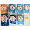 Image 1 : Lot of 7 new sealed McDonalds happy meal teenie beanie babies see description