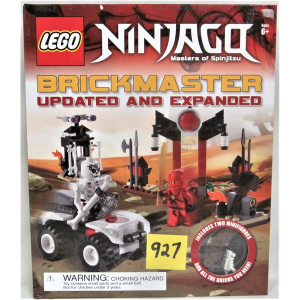 New 2014 Ninjago brickmaster updated & expanded kit blocks & instructions