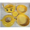 Image 2 : 12x10" Large Hard Plastic Lego Head Storage+ Sorting Case