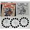 Image 3 : 4 Vintage GAF Viewmaster Cartoon Disk Sets